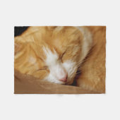 Couverture Polaire Chaton couchant (Devant (Horizontal))