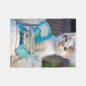 Couverture Polaire Chaton dans une chaussure (Devant (Horizontal))