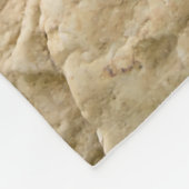 Couverture Polaire Chaton mignon de chat de gingembre dans le jardin (Coin)