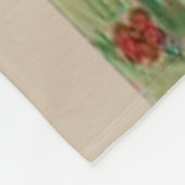 Couverture Polaire Chatons Gris Tabby Adorables Dans Un Panier Avec P (Coin)