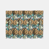 Couverture Polaire Chats (Devant (Horizontal))