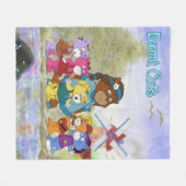 Couverture Polaire Chats Boomi (Devant (Horizontal))