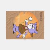 Couverture Polaire Chats Boomi (Devant (Horizontal))