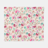 Couverture Polaire Chats en Love Blanket (Devant (Horizontal))