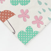 Couverture Polaire Chats en pluie (Coin)