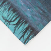 Couverture Polaire Chats et chiens Coucher de soleil d'hiver (Coin)