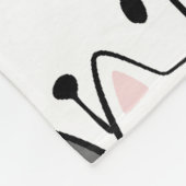 Couverture Polaire Chats mignons Motif sans couture (Coin)