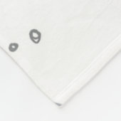 Couverture Polaire Chats mignons Motif sans couture (Coin)