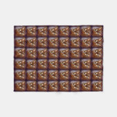 Couverture Polaire chats noirs (Devant (Horizontal))