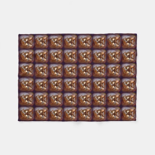 Couverture Polaire chats noirs (Devant (Horizontal))