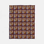 Couverture Polaire chats noirs (Devant)