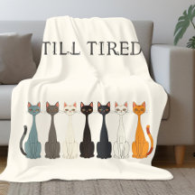 Chats Sarcasiques Encore Fatigués | Humour de Dame
