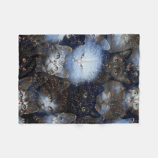 Couverture Polaire Chats Sparkel (Devant (Horizontal))