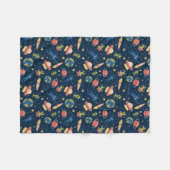 Couverture Polaire Chats spatiaux (Devant (Horizontal))