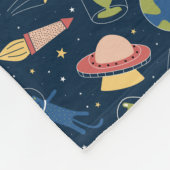 Couverture Polaire Chats spatiaux (Coin)