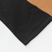 Couverture Polaire Chats sur le noir (Coin)