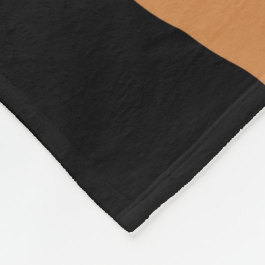 Couverture Polaire Chats sur le noir (Coin)