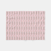 Couverture Polaire Chaussure de ballet rose Chaussure Ballerina Ensei (Devant (Horizontal))