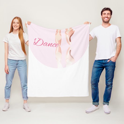 Couverture Polaire Chaussures de ballet de danse (En situation)