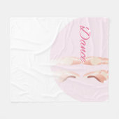 Couverture Polaire Chaussures de ballet de danse (Devant (Horizontal))