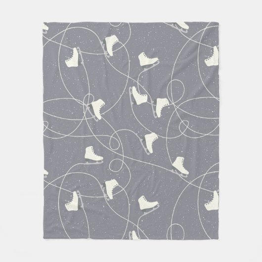 Couverture Polaire Chaussures de patinage sur glace Marques Motif bla (Devant)