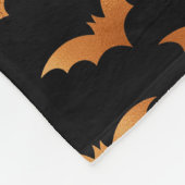 Couverture Polaire Chauve-souris Éffrayante Halloween (Coin)