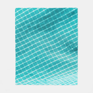 Couverture Polaire Checkered background textile closeup.