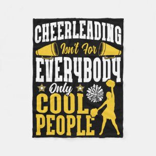 Couverture Polaire Cheer Cheerleading Le Cheerleading N'est Pas Pour