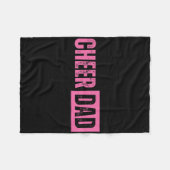 Couverture Polaire Cheer Papa Rose Pom-Pom (Devant (Horizontal))