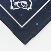 Couverture Polaire Cheer Team Senior Night Custom Photo Starry Night (Coin)