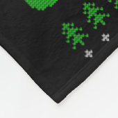 Couverture Polaire Cheerleader Elf Design Christmas Cheerleading  (Coin)