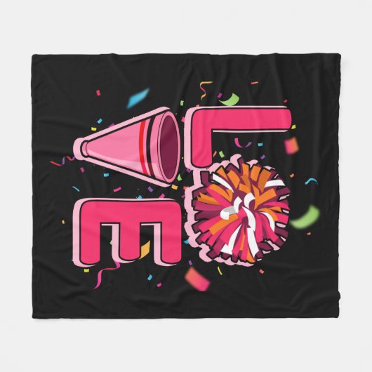 Couverture Polaire Cheerleading (Devant (Horizontal))