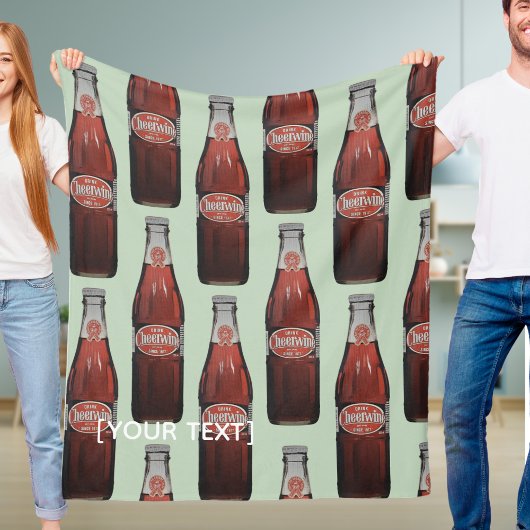 Couverture polaire Cheerwine de Caroline du Nord