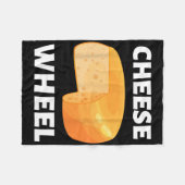 Couverture Polaire Cheese Wheel Video Jeu Conception de mème (Devant (Horizontal))