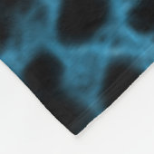COUVERTURE POLAIRE CHEETAH BLEUE (Coin)