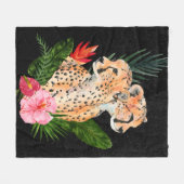 Couverture Polaire Cheetah Bouquet (Devant (Horizontal))