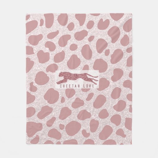 Couverture Polaire Cheetah Love (Devant)