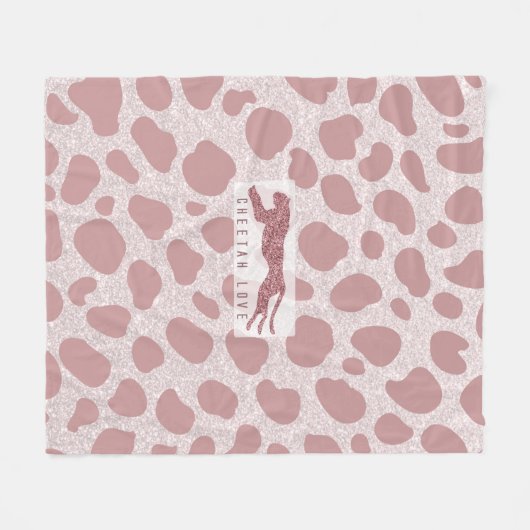 Couverture Polaire Cheetah Love (Devant (Horizontal))
