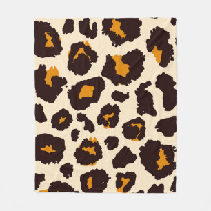 Couverture Polaire Cheetah Skin, Texture Poster de animal.