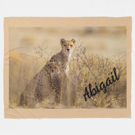 Couverture Polaire Cheetahs (Devant (Horizontal))