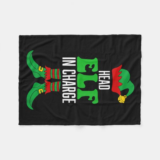 Couverture Polaire Chef Elfe Responsable (Devant (Horizontal))