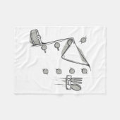 Couverture Polaire Chef Jacket Chef Costume Cook Cooking Funny Chef G (Devant (Horizontal))