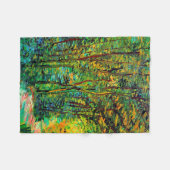 Couverture Polaire Chemin dans le Bois Van Gogh Art (Devant (Horizontal))