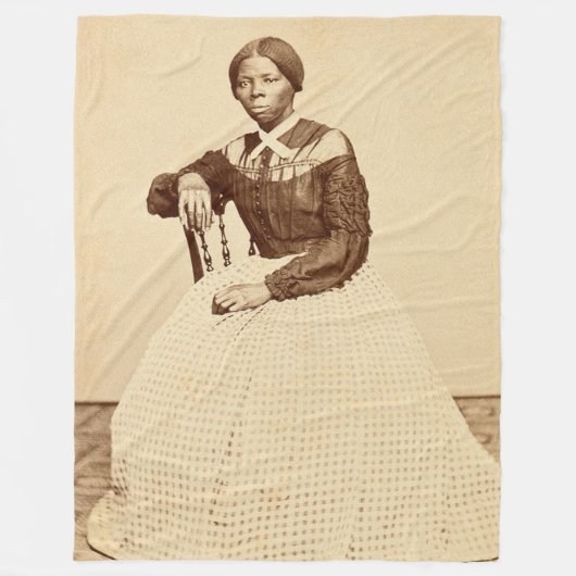 Couverture Polaire Chemin de fer abolitionniste Harriet Tubman (Devant)