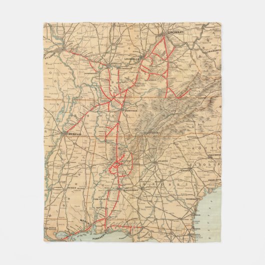 Couverture Polaire Chemin de fer de Louisville et de Nashville (Devant)