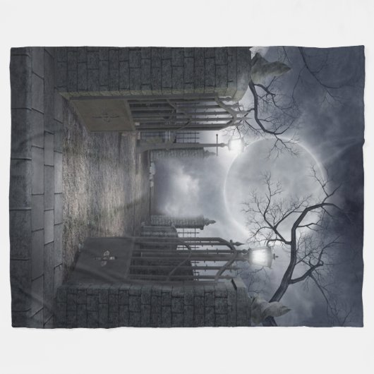 Couverture Polaire Chemin Lune (Devant (Horizontal))