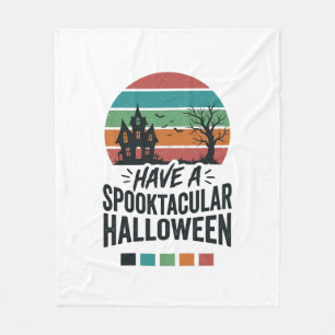 Couverture Polaire Chemise avec gravure vintage Spooktacular Hallowee