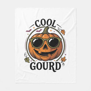 Couverture Polaire Chemise Citrouille Cool Gravure Vintage Halloween