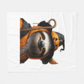 Couverture Polaire Chemise classique Sloth Halloween (Devant (Horizontal))