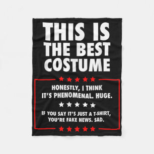Couverture Polaire Chemise costumée Halloween Trump